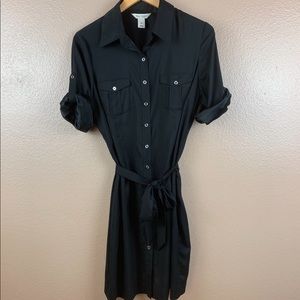 White House Black Market Dress Button down Size 12